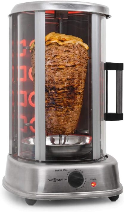 Forno Elétrico Vertical 1500w Churrasco Grego Kebab